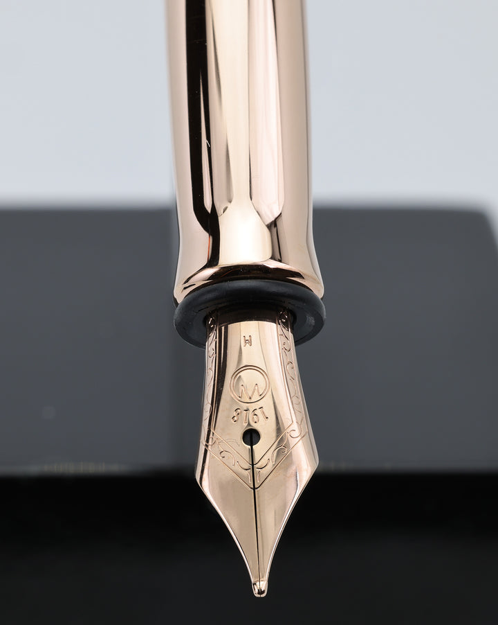 Waldmann Tuscany Fountain Pen - Vela - Steel