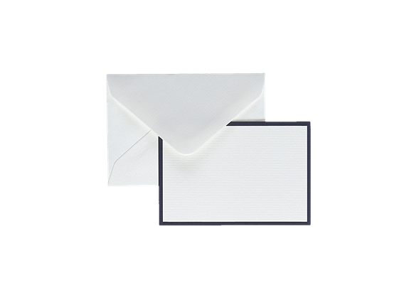 Bi-Color Small Note Cards Box (25ct) | Original Crown Mill