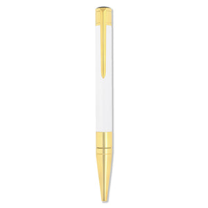 S.T. Dupont Initial Ballpoint White and Gold