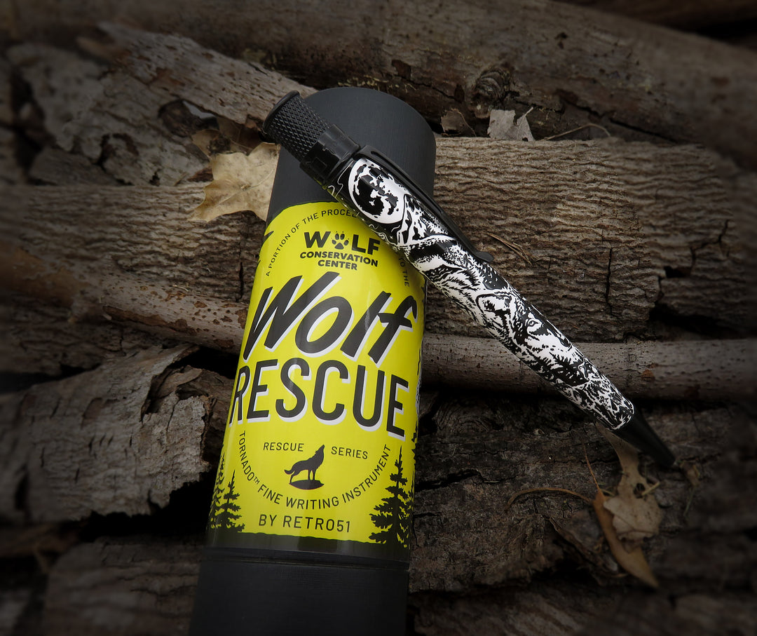 Retro 51 Tornado™  Wolf Rescue Ballpoint Pen