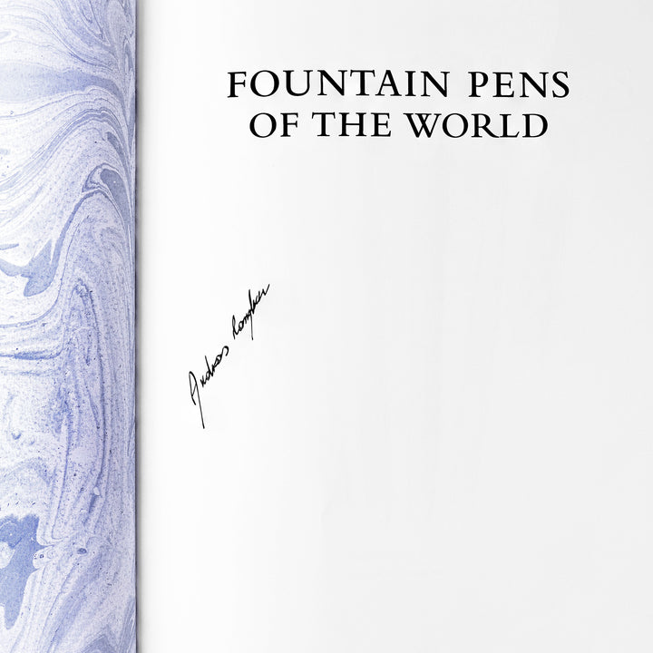 Fountain Pens of the World by Andreas Lambrou - Signed by Andreas Lambrou