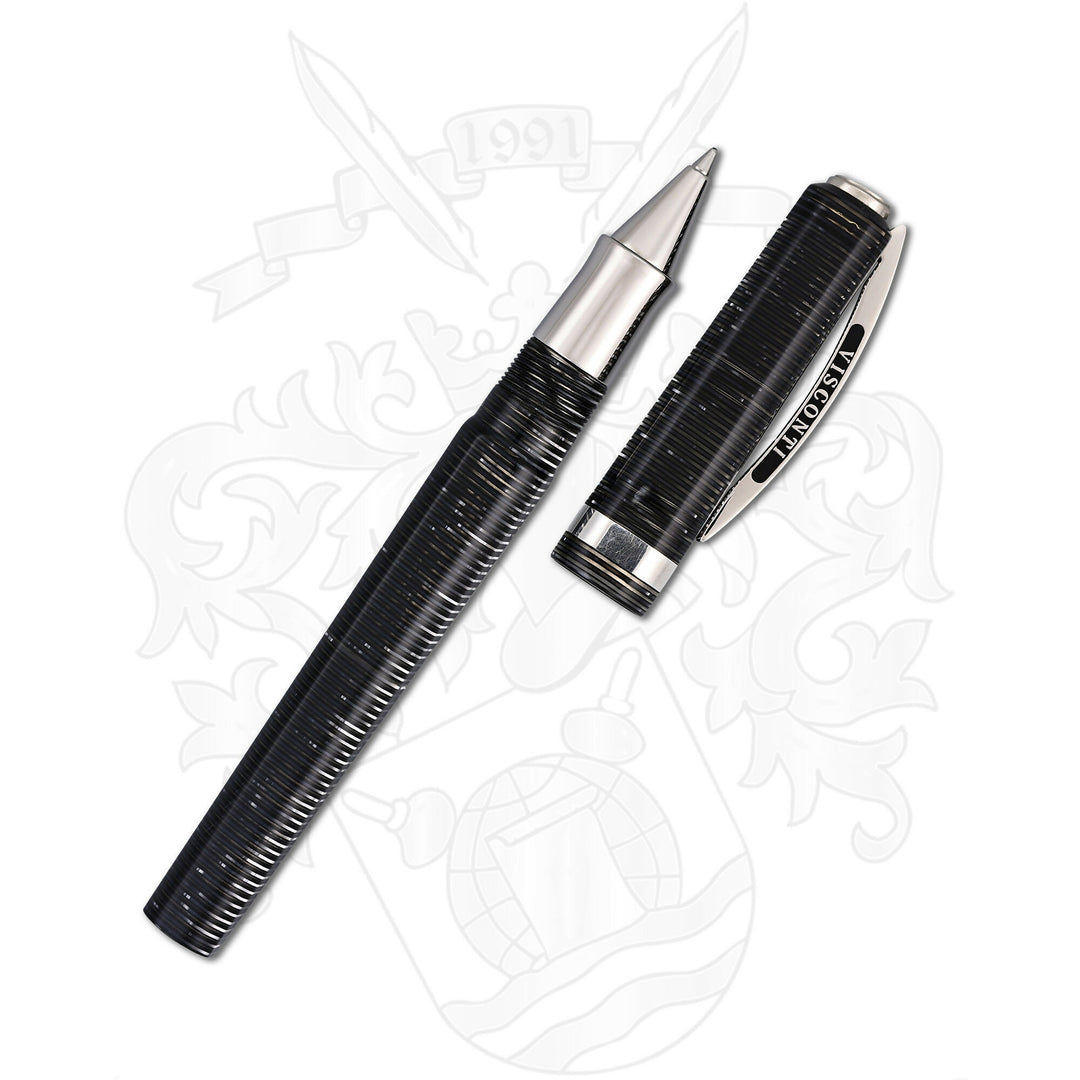 Visconti Wall Street Black Rollerball Pen
