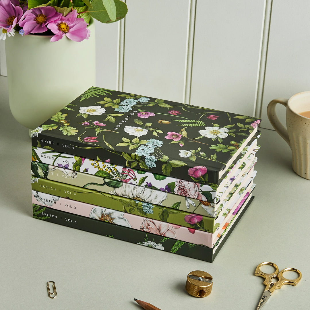 Cottage Garden - Hardback Notebook Journal (A5)