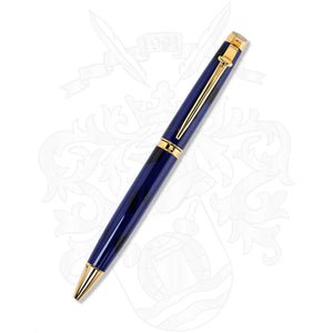 Caran d'Ache Geneve Blue Lacquer Ballpoint