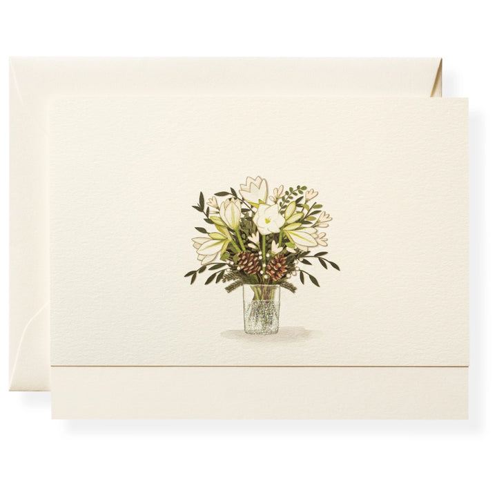 Karen Adams - Flourish Notecard Box 5.5" x 4.25" (8ct. Folded Cards &amp; Envelopes)