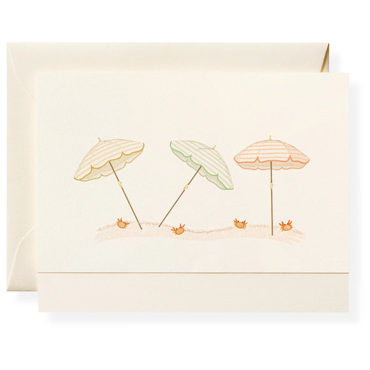 Karen Adams - Beach Notecard Box 5.5" x 4.25" (8ct. Folded Cards &amp; Envelopes)