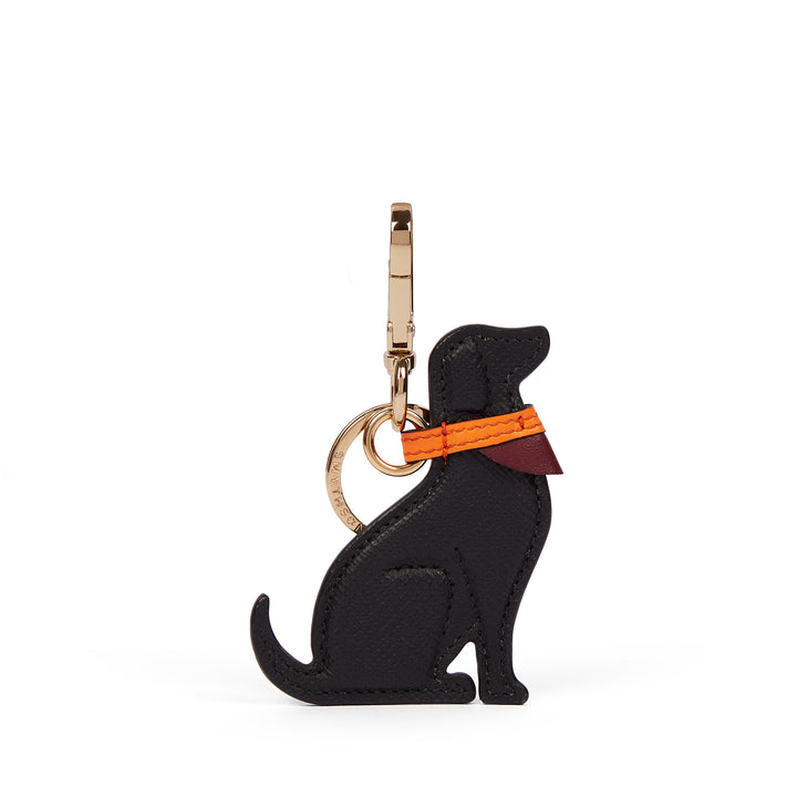 Dog Charm Keyring in Panama | SMYTHSON LONDON