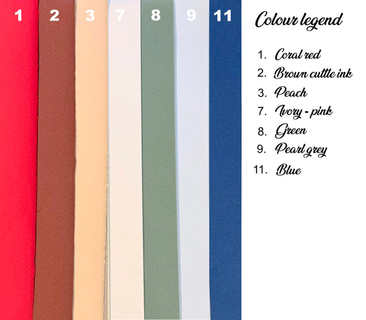 Amalfi Paper Folded Card &amp; Coloured Envelopes Box Set | AMATRUDA ITALY