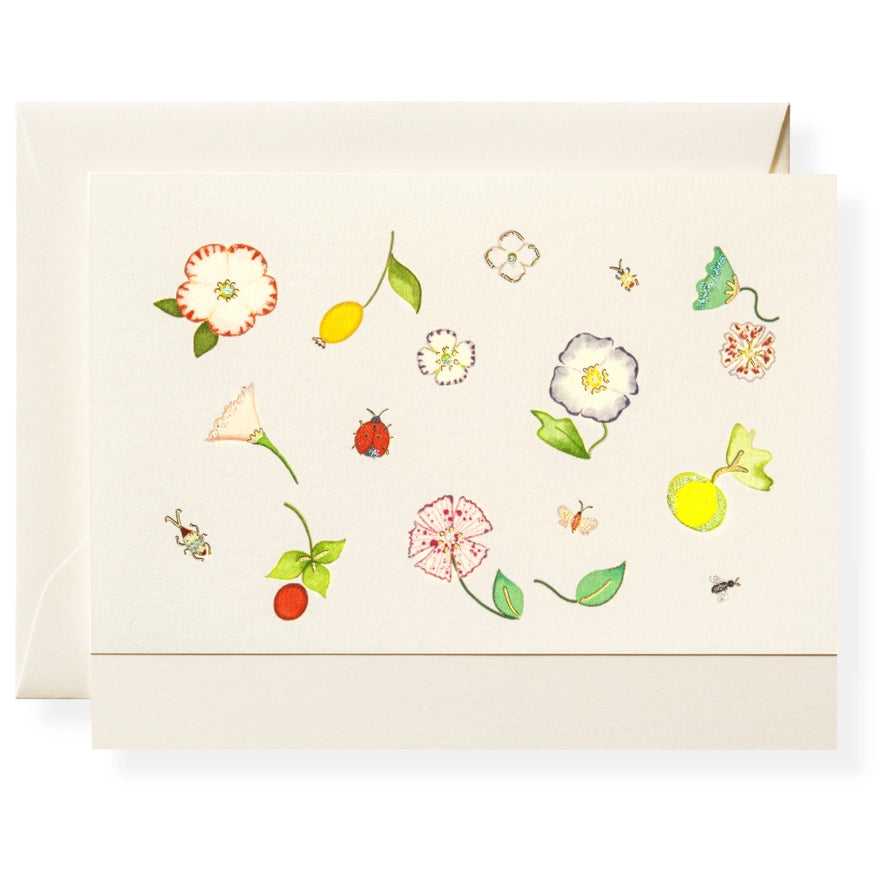 Karen Adams - Garden Variety Notecard Box 5.5" x 4.25" (8ct. Folded Cards &amp; Envelopes)