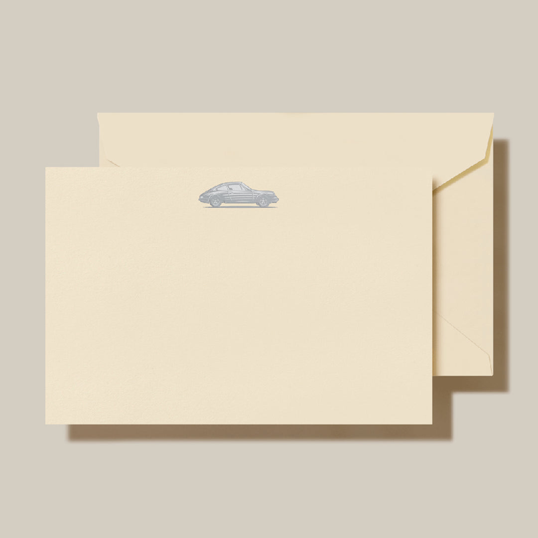 Crane Porsche 911 Flat Note Card &amp; Envelopes