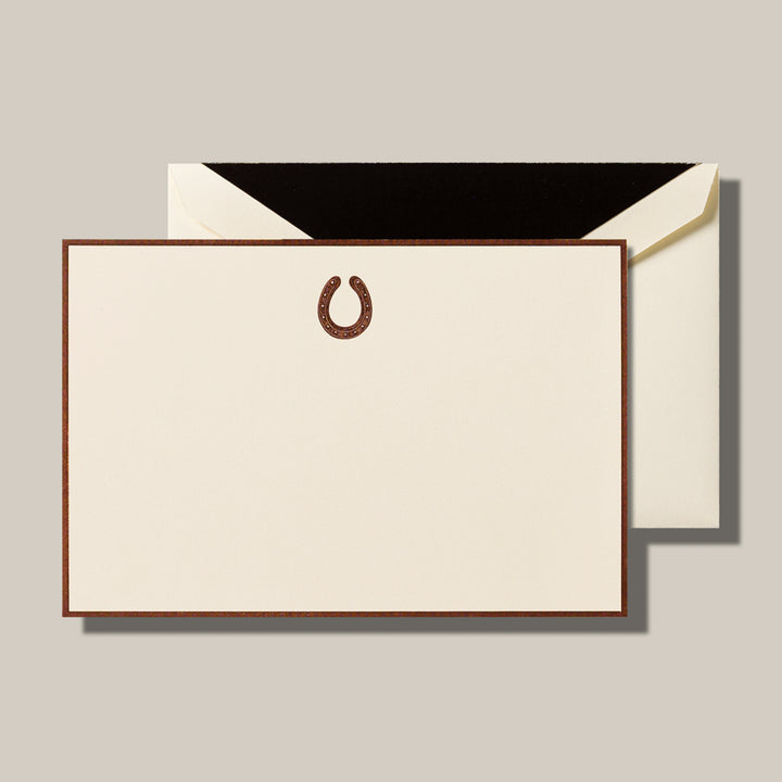 Crane Horseshoe Cards &amp; Envelopes - 10pk