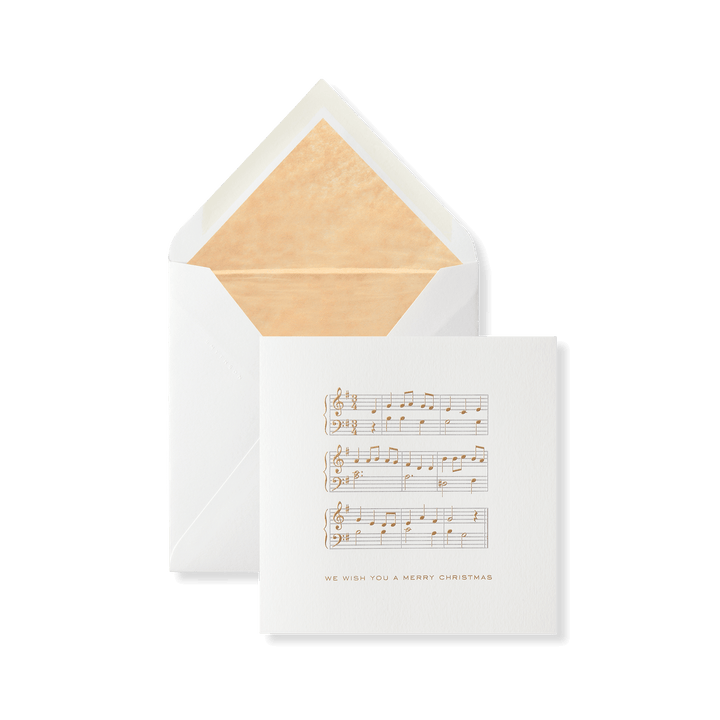 Smythson We Wish You Musical Notes Christmas Card Set