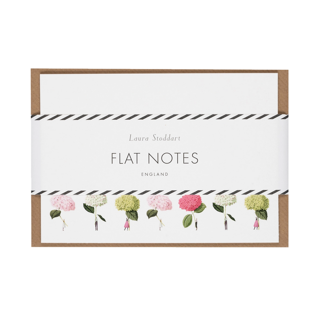 Hydrangeas Flat Note | Hester &amp; Cook