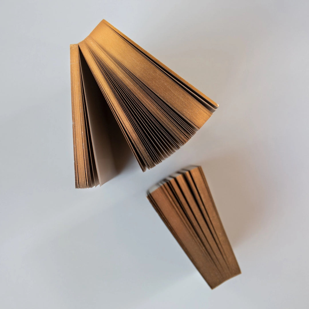 W co. Notepad with Gold Edging -Large Square (8.75” x 8.75")