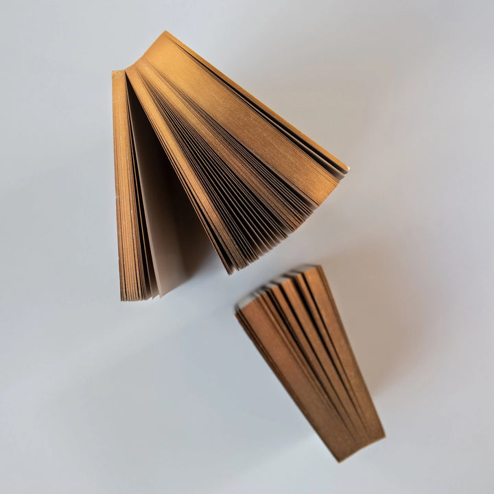 W co. Notepad with Gold Edging -Large Square (8.75” x 8.75")