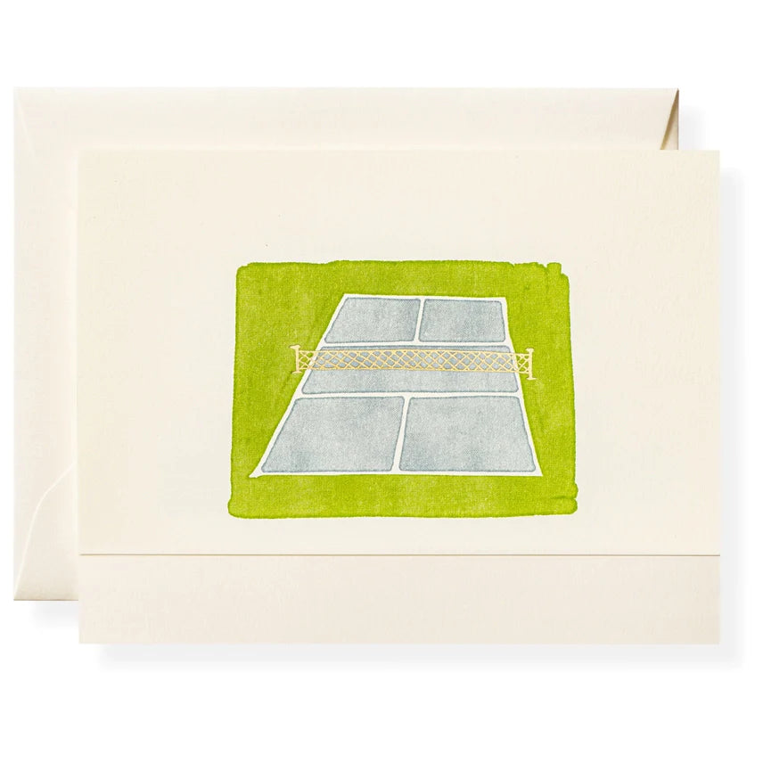 Karen Adams - Pickleball Notecard Box  5.5" x 4.25" (8ct. Folded Cards &amp; Envelopes)