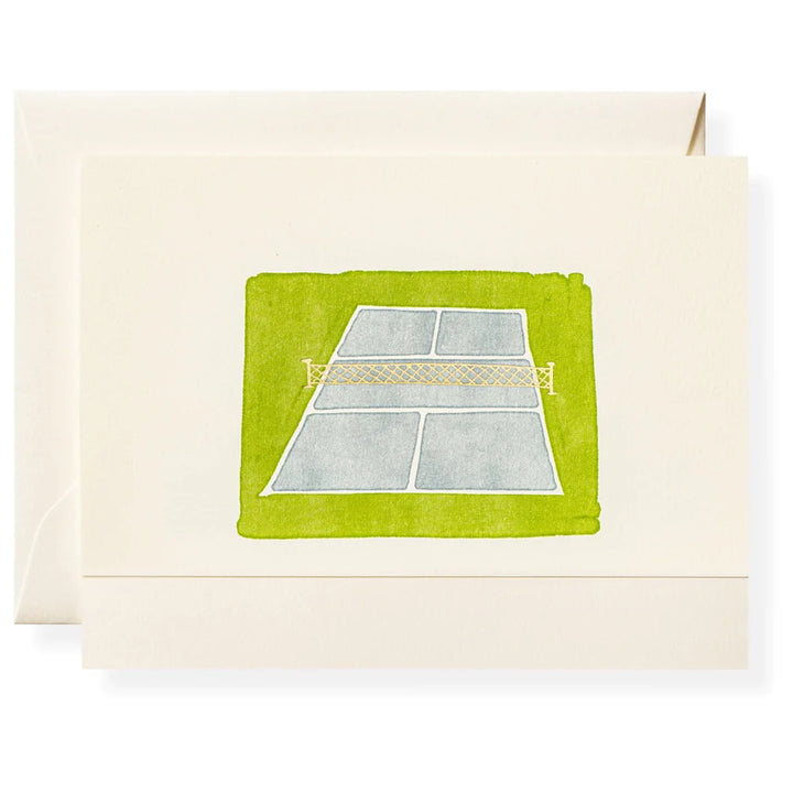 Karen Adams - Pickleball Notecard Box  5.5" x 4.25" (8ct. Folded Cards &amp; Envelopes)