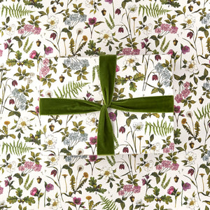 Catherine Lewis Cottage Garden - Ivory Gift Wrapping Paper (2 Sheets)