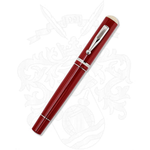 Delta Via Veneto Red Fountain Pen