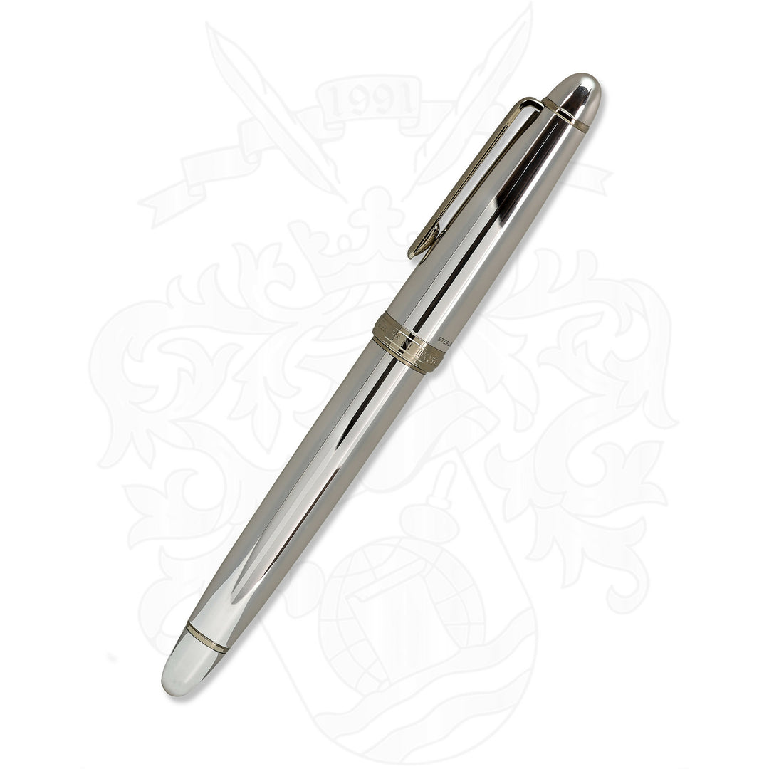 Sailor 1911 Profit Sterling Silver 21k Fountain Pen - Senior Nagahara Naginata