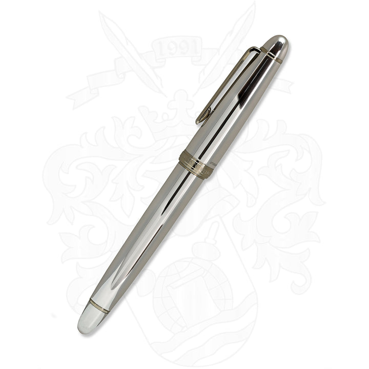 Sailor 1911 Profit Sterling Silver 21k Fountain Pen - Senior Nagahara Naginata