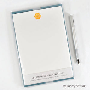 Stationery Set with Sunflower