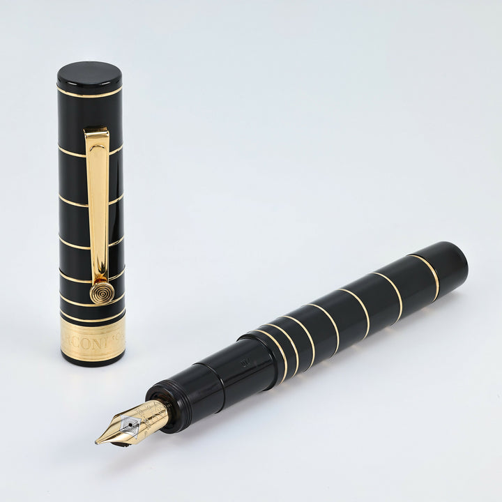 OMAS MARCONI 100 ANNIVERSARY OF THE RADIO Fountain Pen - Charcoal