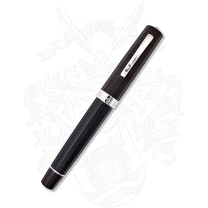 Omas Arte Italiana Art Deco Wood Fountain Pen (Rosewood)