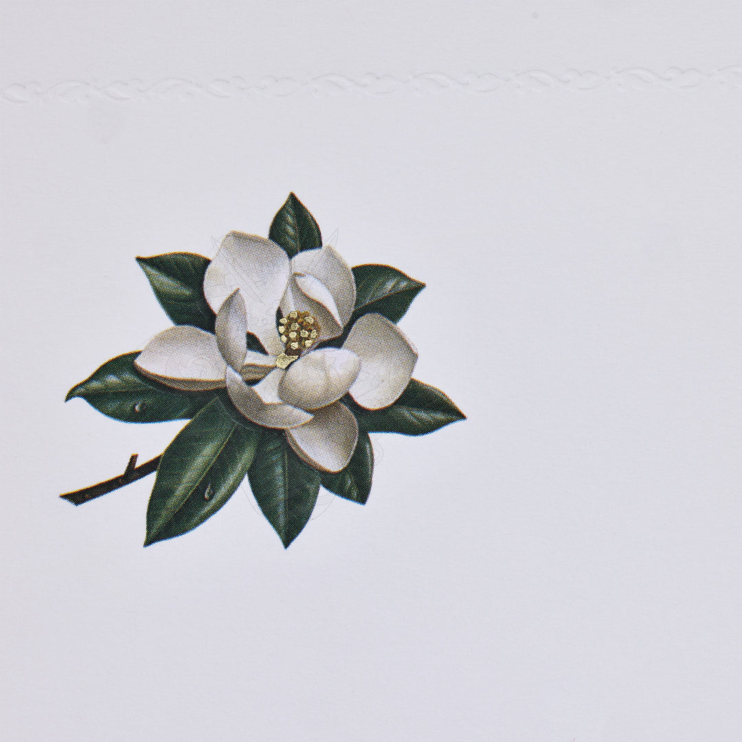“Magnolia” Writing Set ( 10CT.) 6.25" x 8.50" I Rossi 1931 Italian Stationery