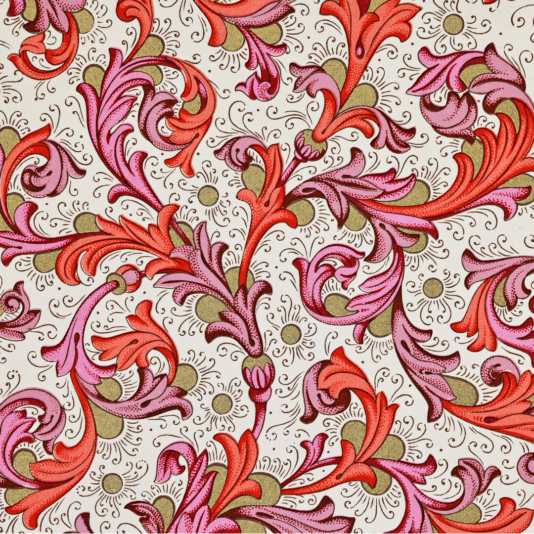 Florentine Rosso Folded Card Set (10ct.) 3.33"x 5.12" I Rossi 1931 Italian Stationery