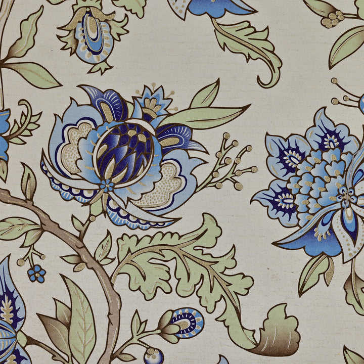 Blue Floral Folded Cards 3.33" x 5.12" (10ct.) | Rossi 1931 Italian Stationery