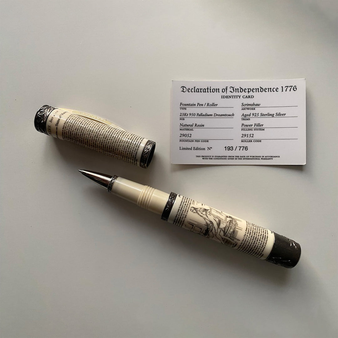Visconti Declaration of Independence Rollerball Pen Limited Edition nr 193/776