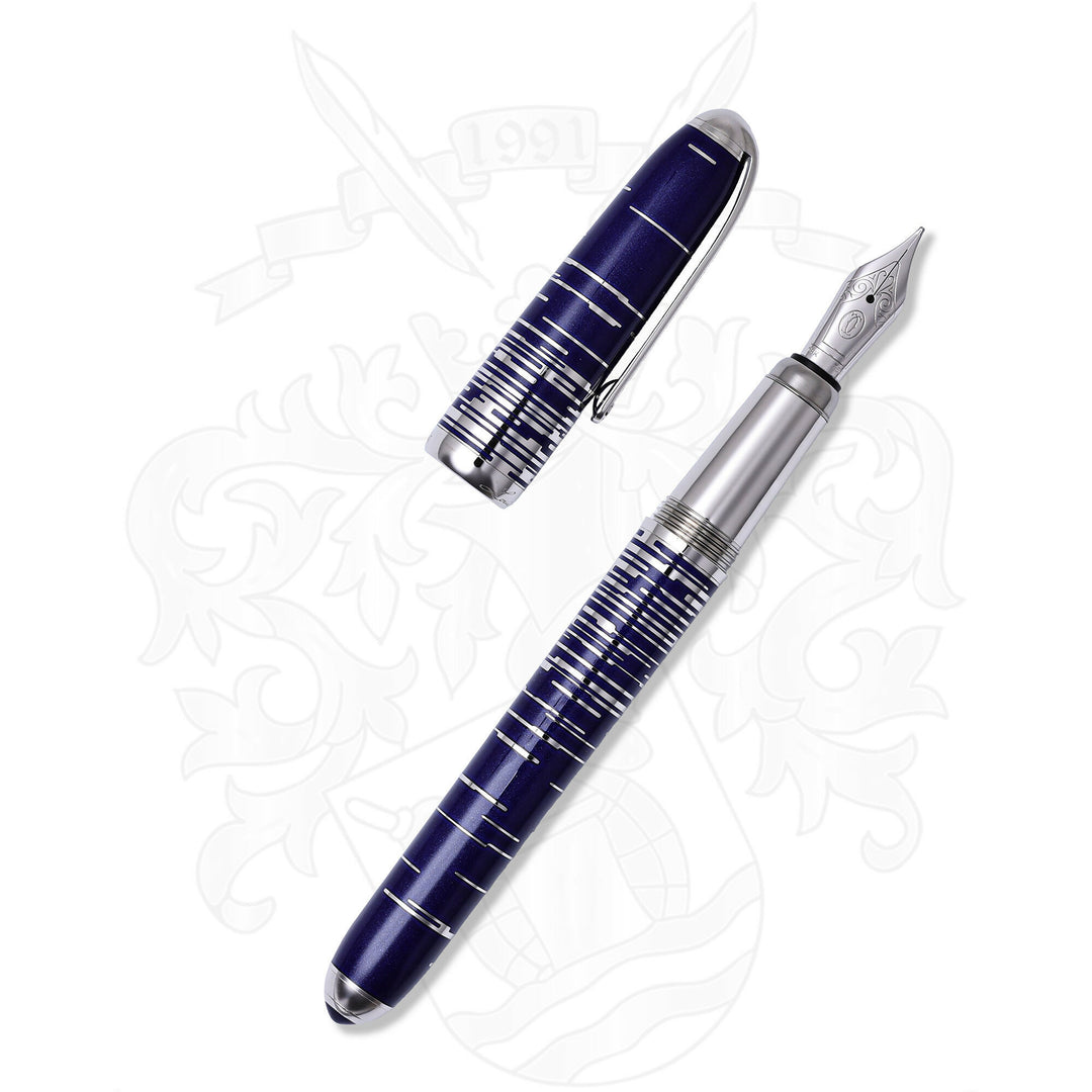 Cartier Constellation Blue Lacquer Fountain Pen