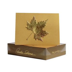 Paula Skene Maple Leaf Blank Single Card