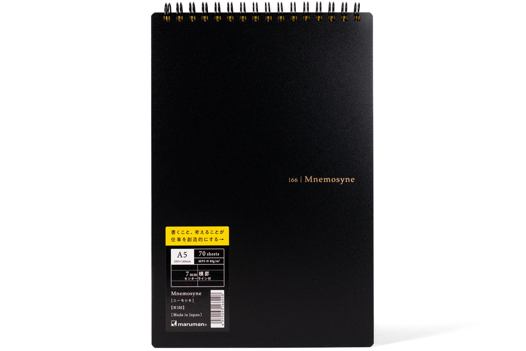 Mnemosyne A5 Gregg Ruled Notebook
