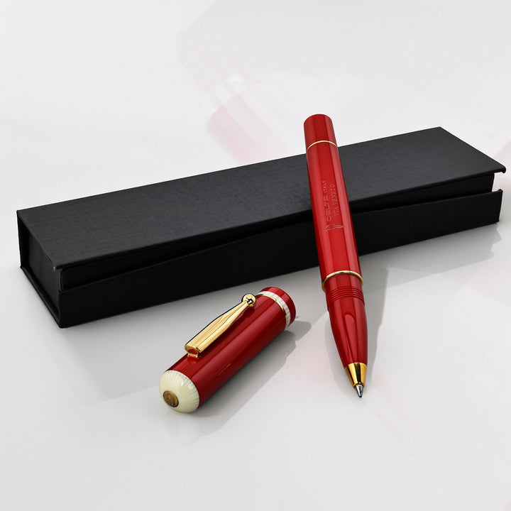 Delta Via Veneto Red Rollerball Pen