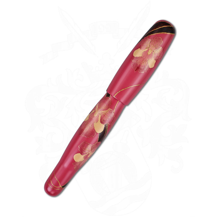 Danitrio Orchid Maki-E on Hyotan Limited Edition Fountain Pen