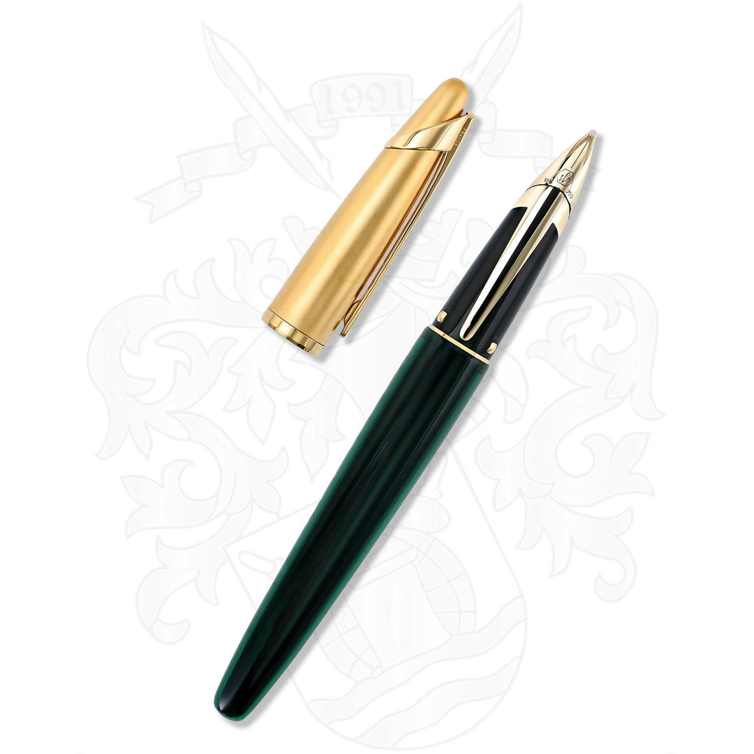 Waterman Edson Emerald Green Fountain Pen