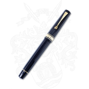 Omas Paragon Black W/Gold Trim Fountain Pen