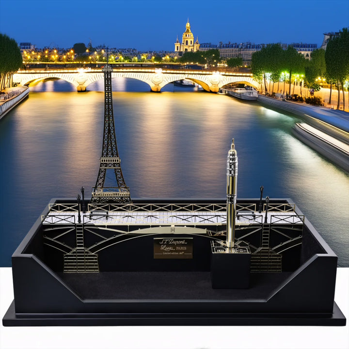S.T. Dupont Loves Paris Limited Edition Fountain Pen - Rollerball Writing Kit