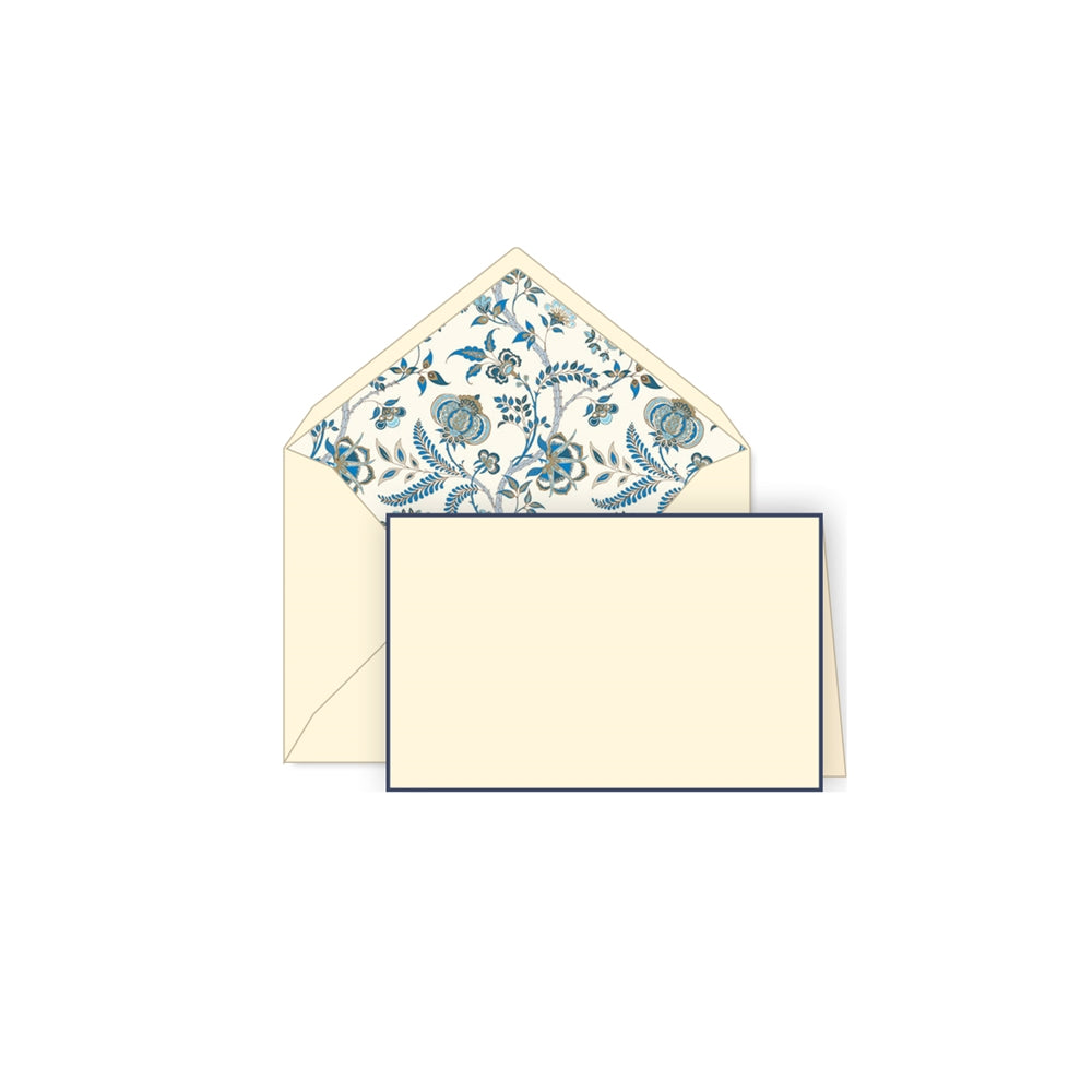Flowers Writing Paper and Lined Envelopes 6.25" x 8.50" (10ct.) | Rossi 1931 Italian Stationery
