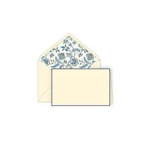Flowers Writing Paper and Lined Envelopes 6.25" x 8.50" (10ct.) | Rossi 1931 Italian Stationery
