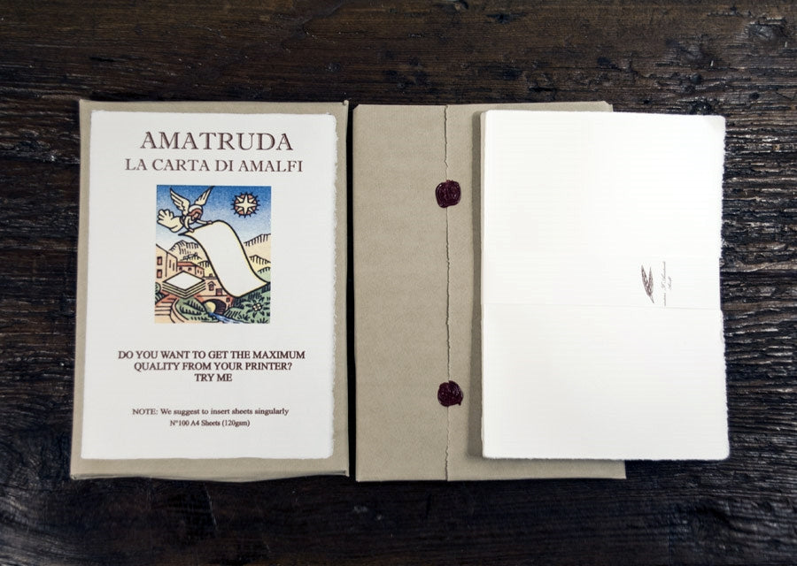 Amalfi Paper Set for Printers A4 | Amatruda Italy