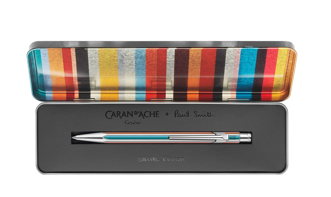 Caran d’Ache Paul Smith Mechanical Pencil 849™ Grey Silver (0.5mm)