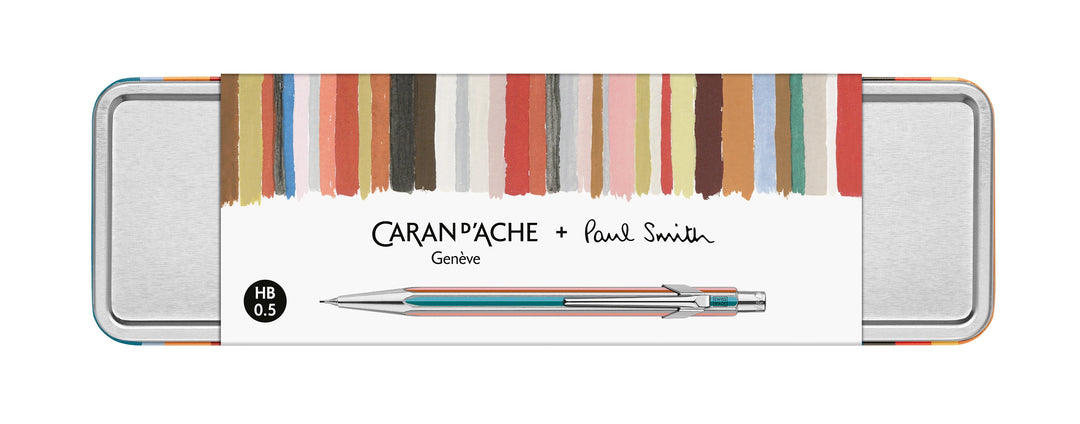 Caran d’Ache Paul Smith Mechanical Pencil 849™ Grey Silver (0.5mm)