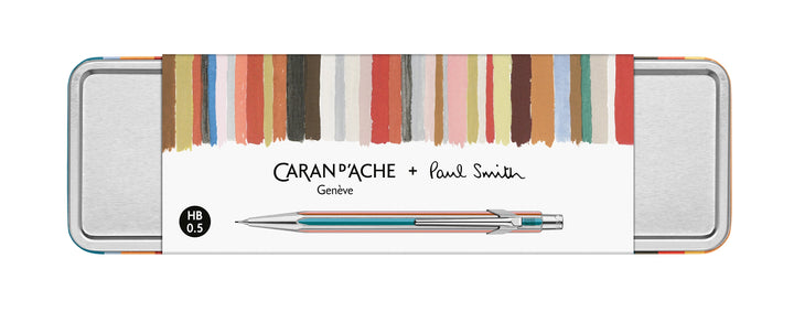 Caran d’Ache Paul Smith Mechanical Pencil 849™ Grey Silver (0.5mm)