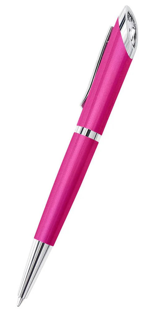 Swarovski Crystal Starlight Fuchsia Pink Ballpoint Agenda Pen