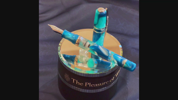 Visconti Homo Sapiens Fountain Pen - Blue Lagoon