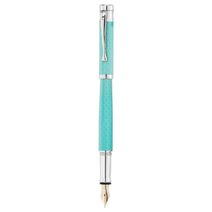 Waldmann Tango Imagination Fountain Pen - Aquamarine- Steel