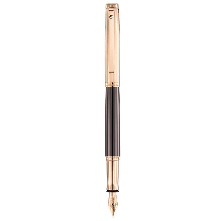 Waldmann Tuscany Fountain Pen - Rose Gold- Steel